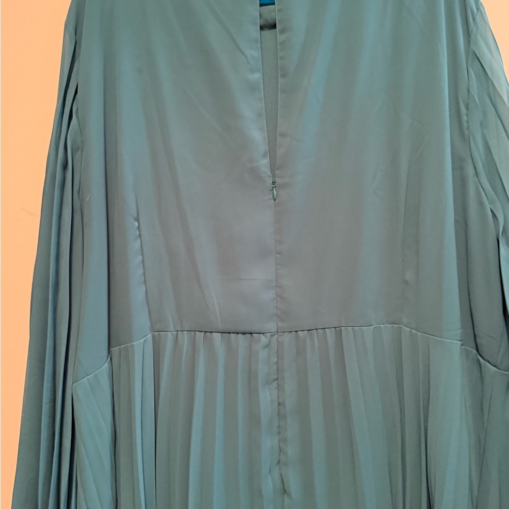 ASOS Curve Teal Midi Dress - Picture 7 of 11